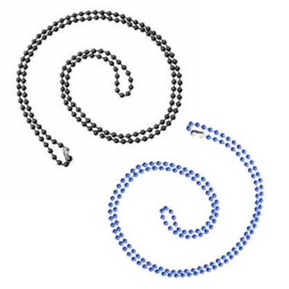 Elastic Cord / Metal Bead Chain